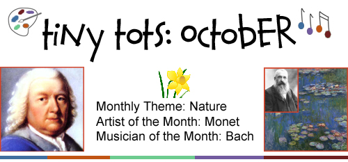 October Tiny Tots Classes